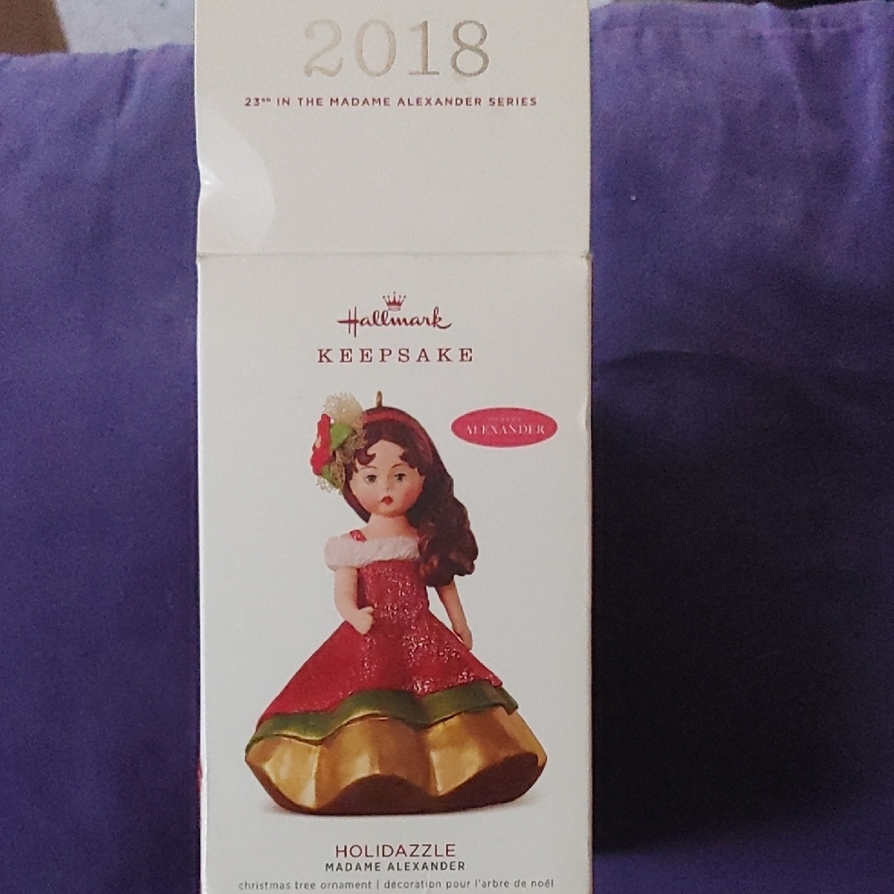Hallmark Keepsake Holidazzle Ornament with Red and Gold